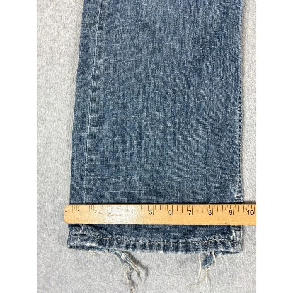 Levi's 569 Destroyed 5 Pocket Jeans (Men's 36x32) Blue‎